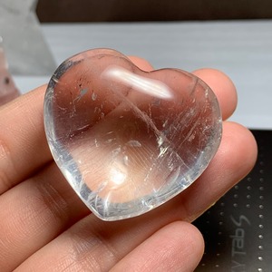 14.天使の梯子☆水晶☆エンジェルラダー 珍しいハートモチーフ♪