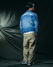 【#Re:room】VINTAGE DAMAGE DENIM JACKET［REJ144］