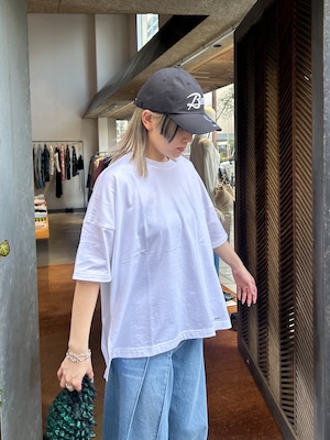 【25SS】ENFOLD エンフォルド / SLIT BIG T-SHIRT / Tシャツ