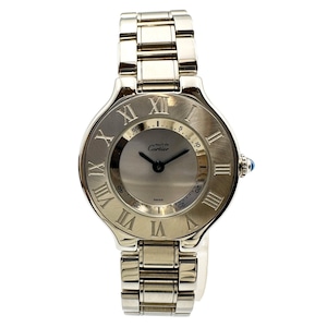 Cartier カルティエ マスト21 ヴァンティアン クォーツ レディース 腕時計 24490-202512