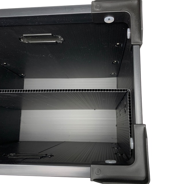 プラダン照明ケース ミニブル2灯用 舞台照明用 ダンプラケース 【2台入り】【積み重ね可能】