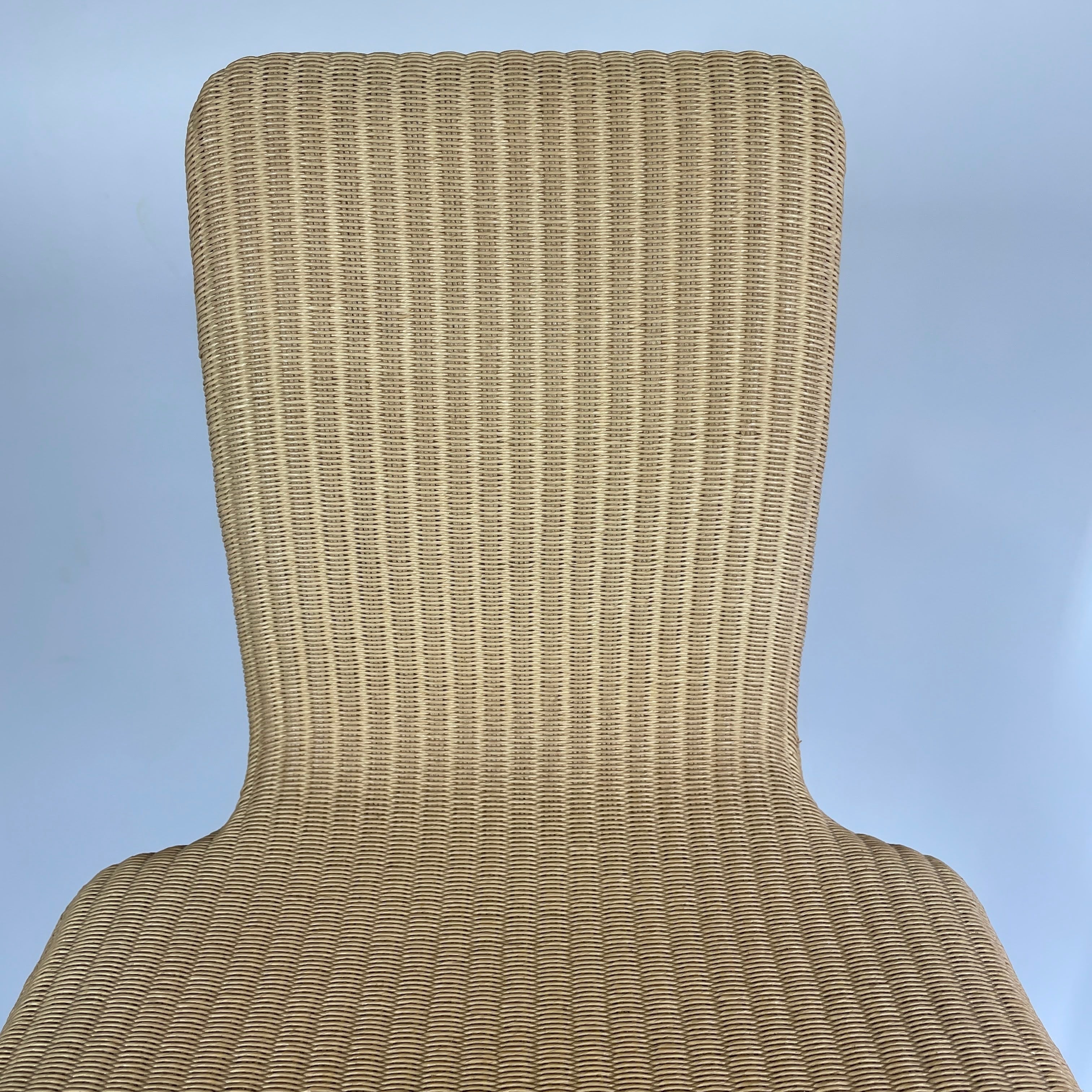 Lloyd Loom Oyster Bar Stool | KOHSEKI