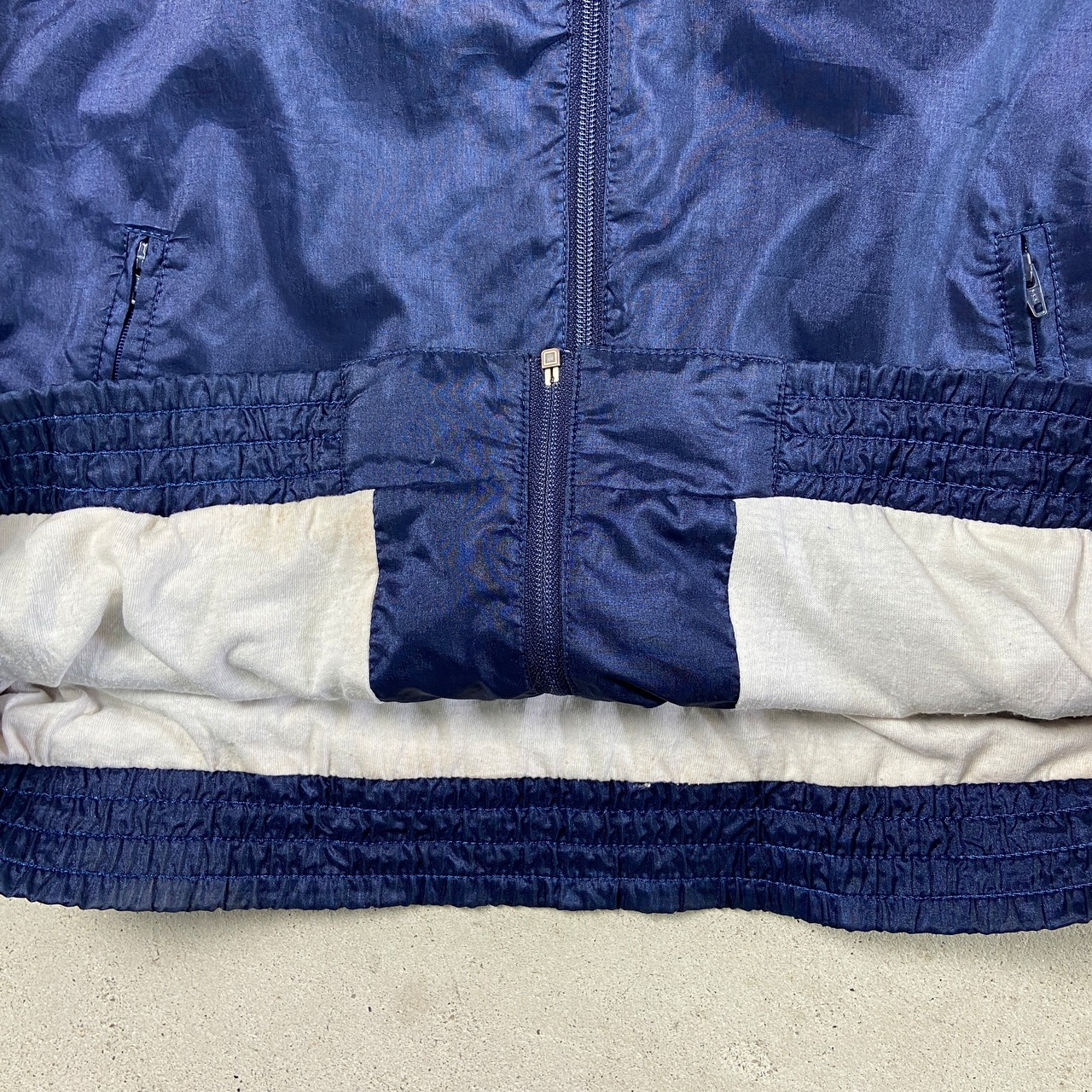 80年代 adidas アディダス ナイロン トラックジャケット メンズL相当 