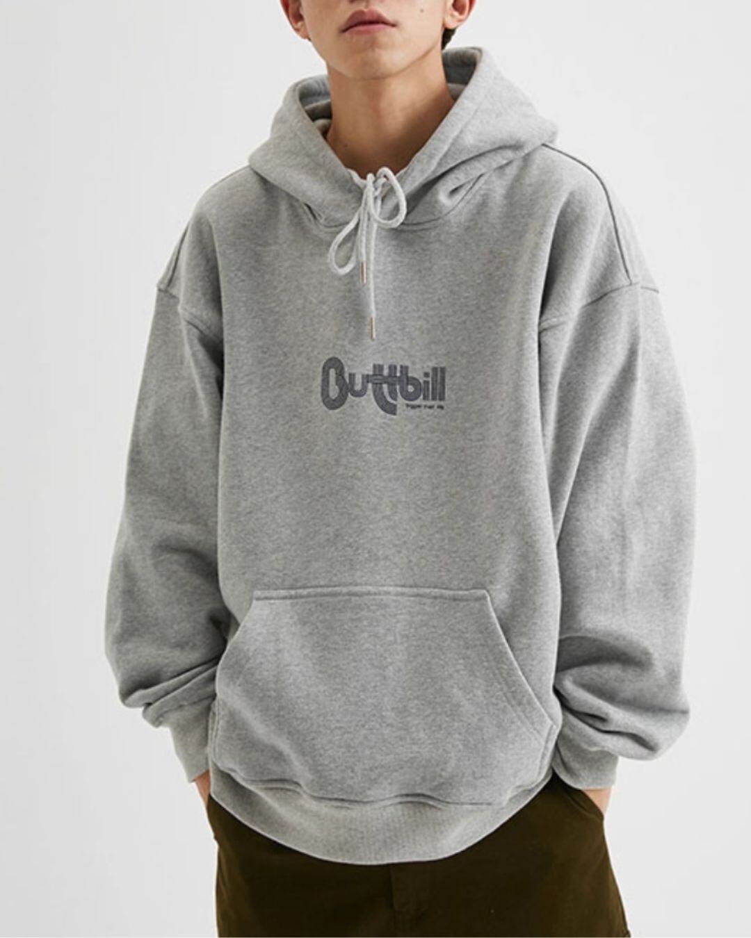 ルーズフィットプルオーバーパーカー【4色】 S0075