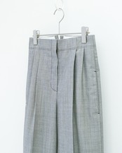 〈CÉLINE by phoebe philo〉2Tuck Wool Pants