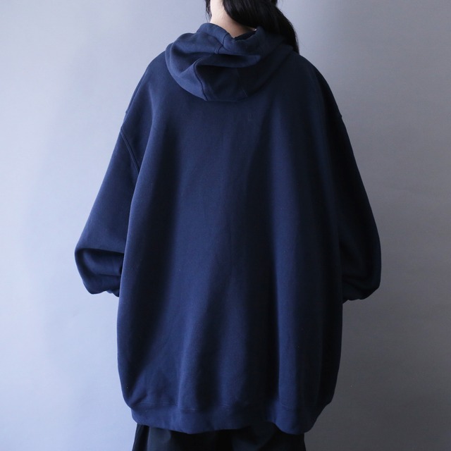 "carhartt" sleeve printed design XXXXL super over silhouette parka