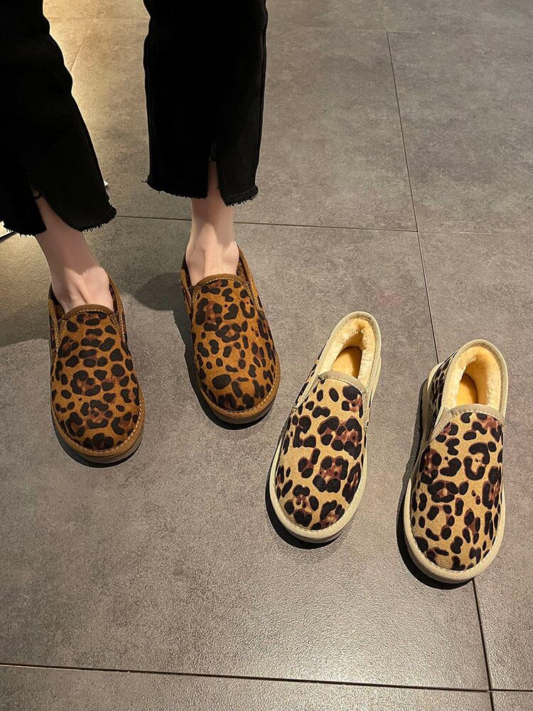 ブーツオータムウィンターレッドレオパードプリント柄ベルベットスリーブ コットン 靴 シューズ 秋物 冬物 部族の婦人靴2513841180