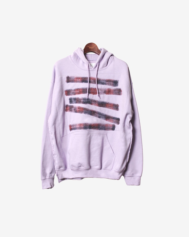 Needle Graffiti Hoodie -purple <LSD-BA1T12>