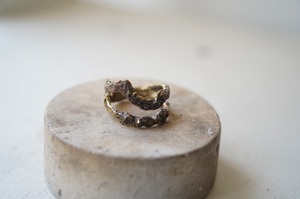 指輪　monarkoシリーズ「No.13」　真鍮　鈴木友紀 　約15号サイズ