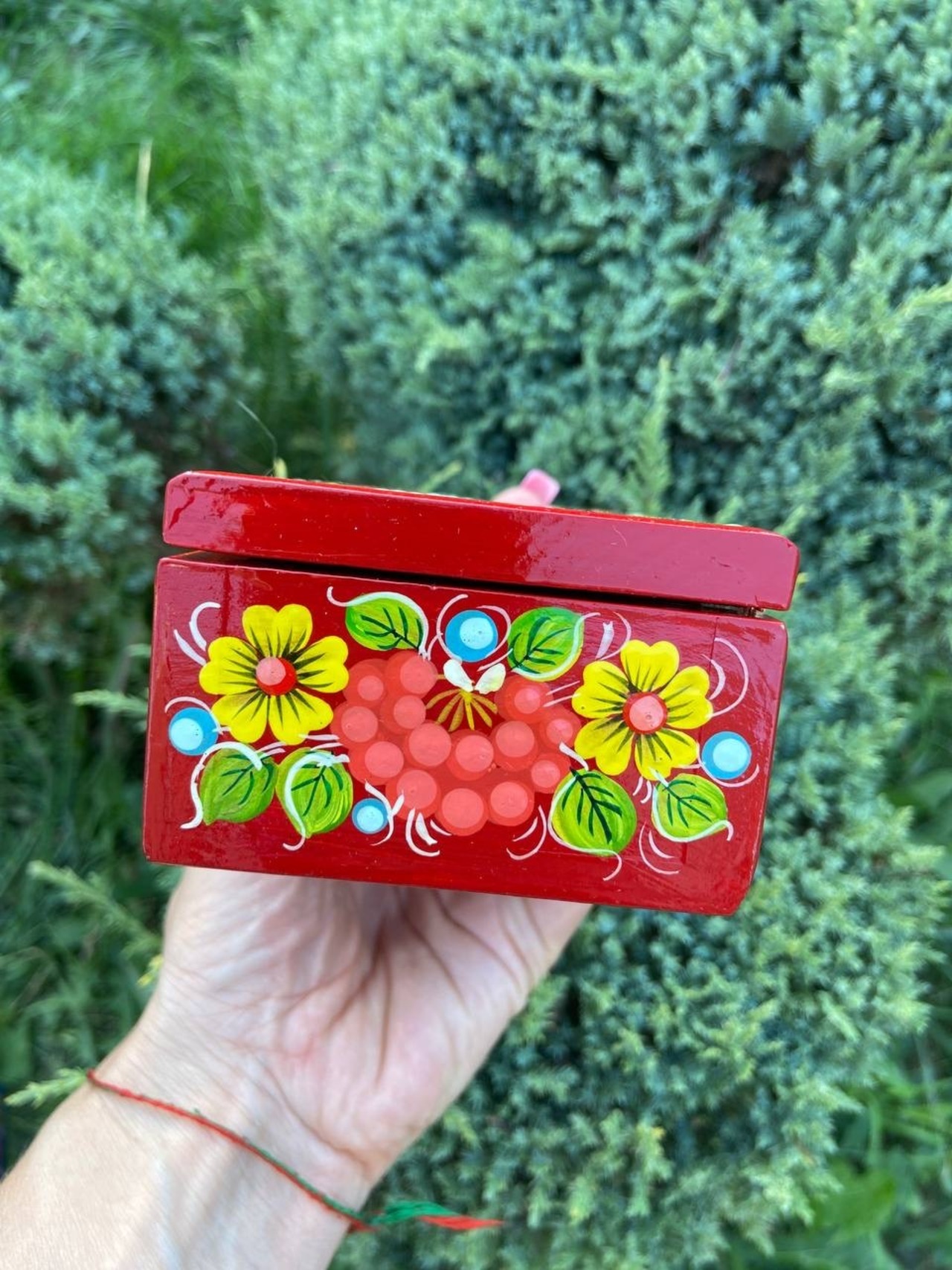 ペトリキフカ・ジュエリーボックス （ホメンコ）12 cm - 11