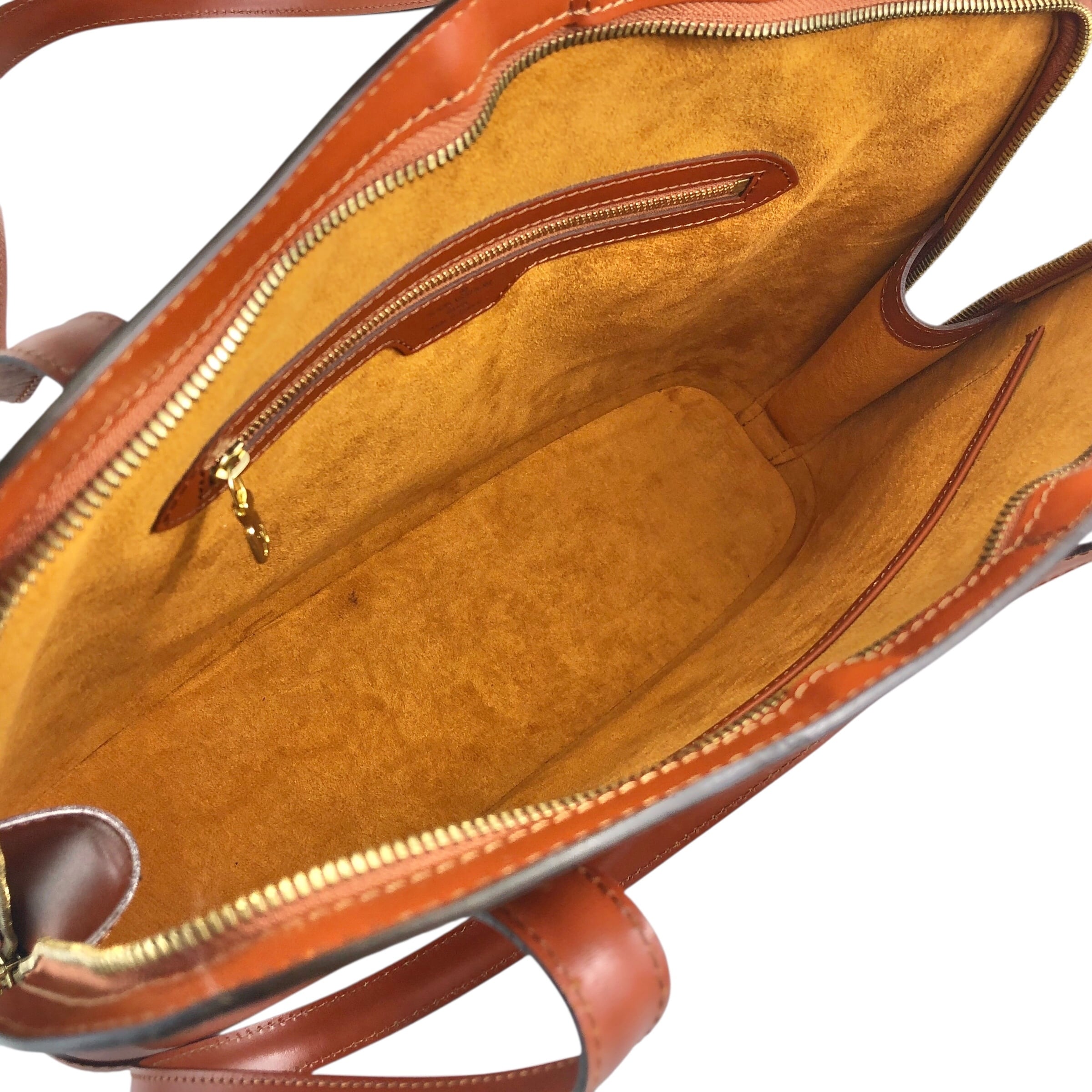 ルイヴィトン LOUIS VUITTON リュサック M52283  エピ カバン トートバッグ 肩掛け ショルダーバッグ エピレザー ケニアブラウン ブラウン LOUIS VUITTON ルイヴィトン エピ トートバッグ ブラウン レザー