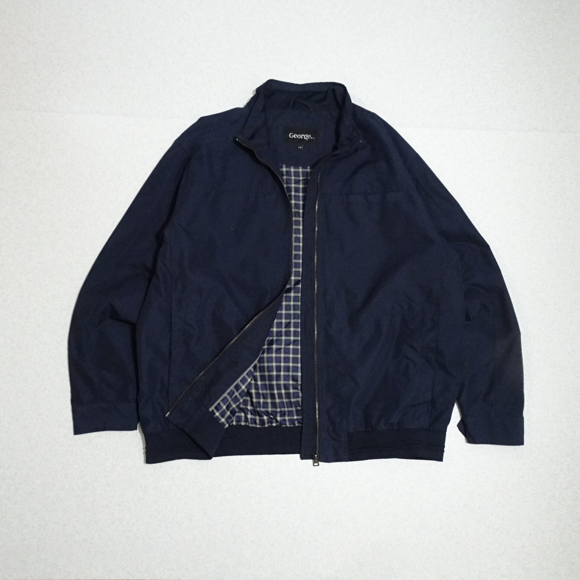 90s Ralph Lauren ラルフローレン ジップジャケット 三角タグ スイング