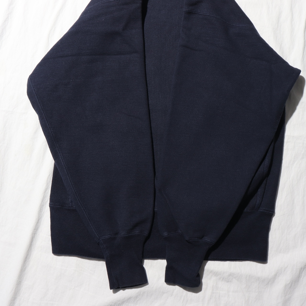 美品 L 90s 目無し無地 ネイビー Champion Reverse weave リバースウィーブ