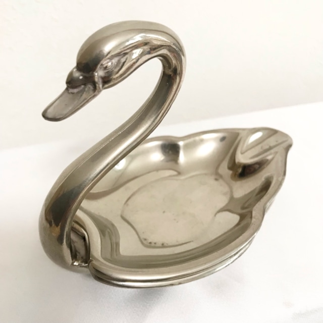1960年代イギリスヴィンテージ スワン 小物トレイ