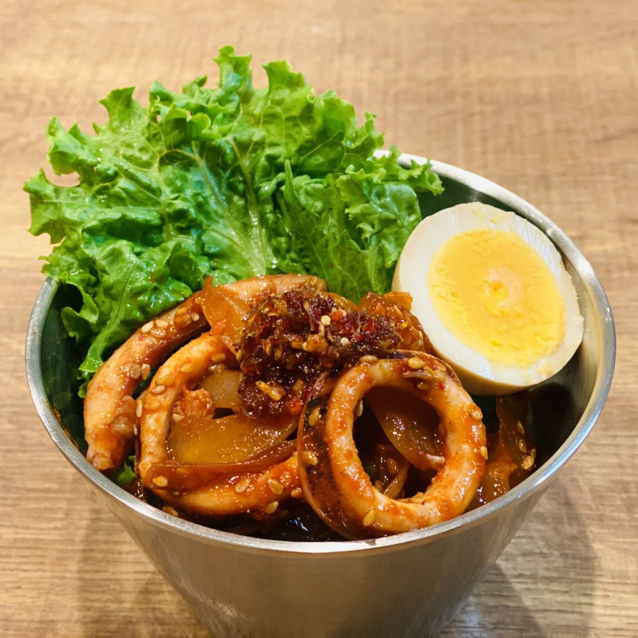 韓国ステンレス食器(3号)【直径16㎝/高さ9.5㎝】Western Style