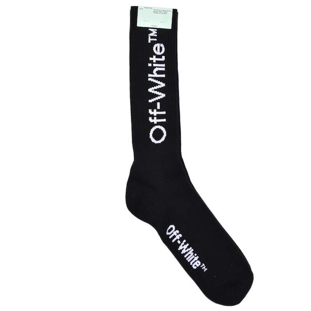 Off-White  ARROW MID LENGHT SOCK  BLACKWHITE