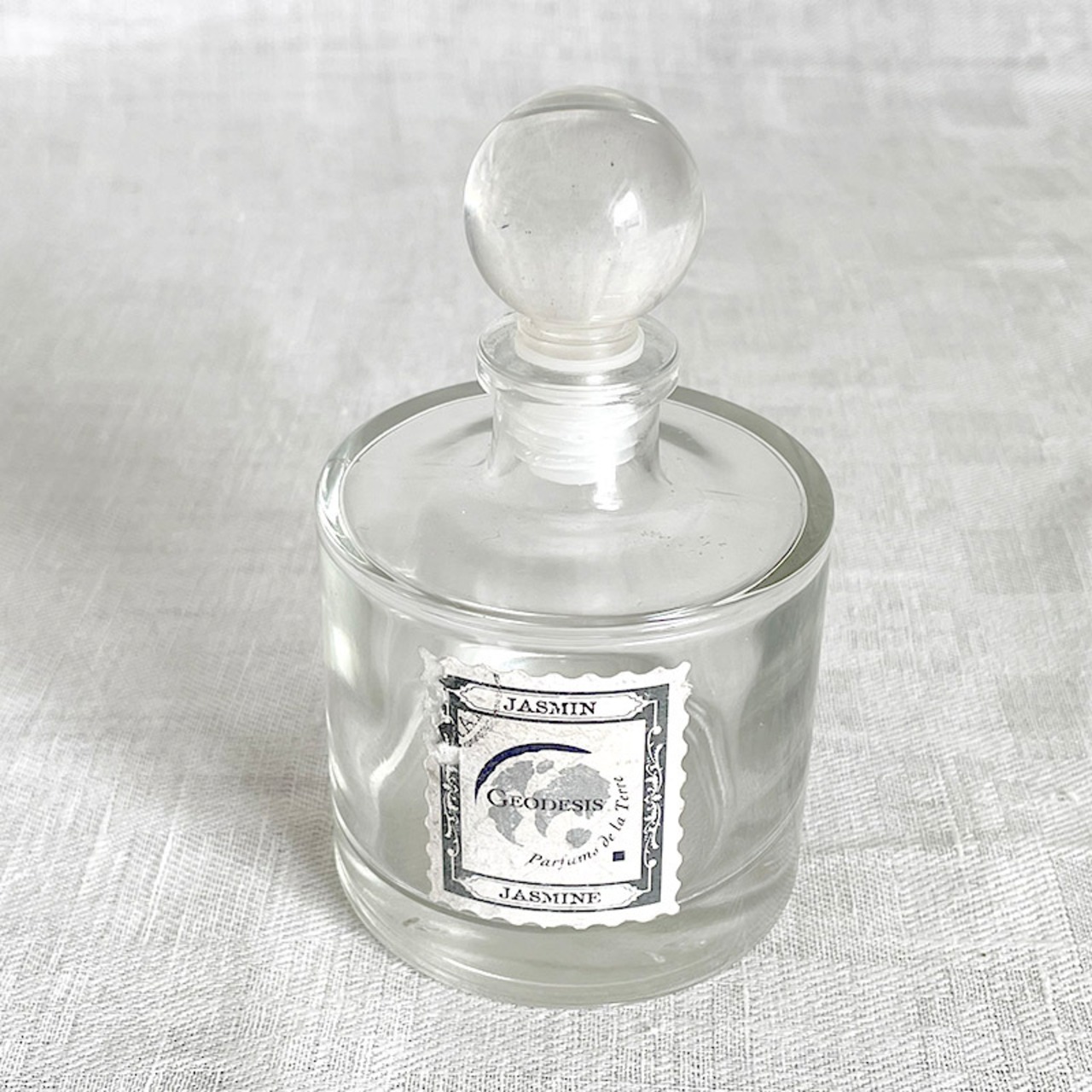 ジェオデジス　GEODESIS 　ルームフレグランス空瓶(小）　蓋・ラベル付き  香水瓶 12otdf6-2