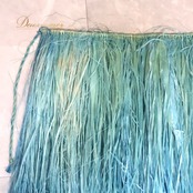 フラダンス 衣装 モレ グリーン系 腰みの ショート丈 スカート タヒチアン 紐 モレスカート 華やか 鮮やか 明るい かわいい 緑 青緑 青 ハワイアン アロハ ハワイアンプリント フラ ダンス レッスン 練習 イベント衣装 トロピカル フラダンスレッスン