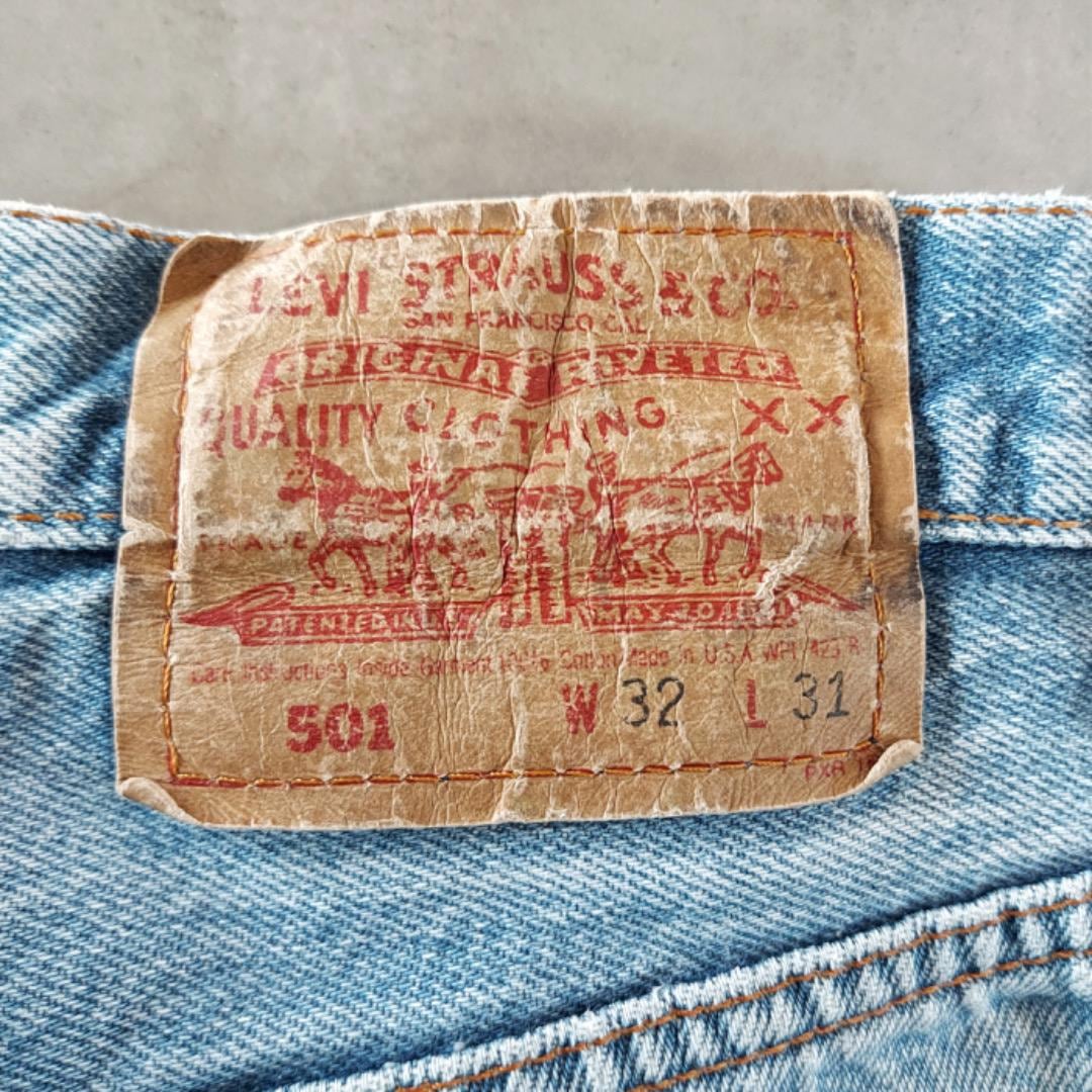 リーバイス501 Levis W32 デニム 青 90s USA製 15970 | fuufu