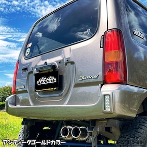 筆記体エンブレムリアゲートセット