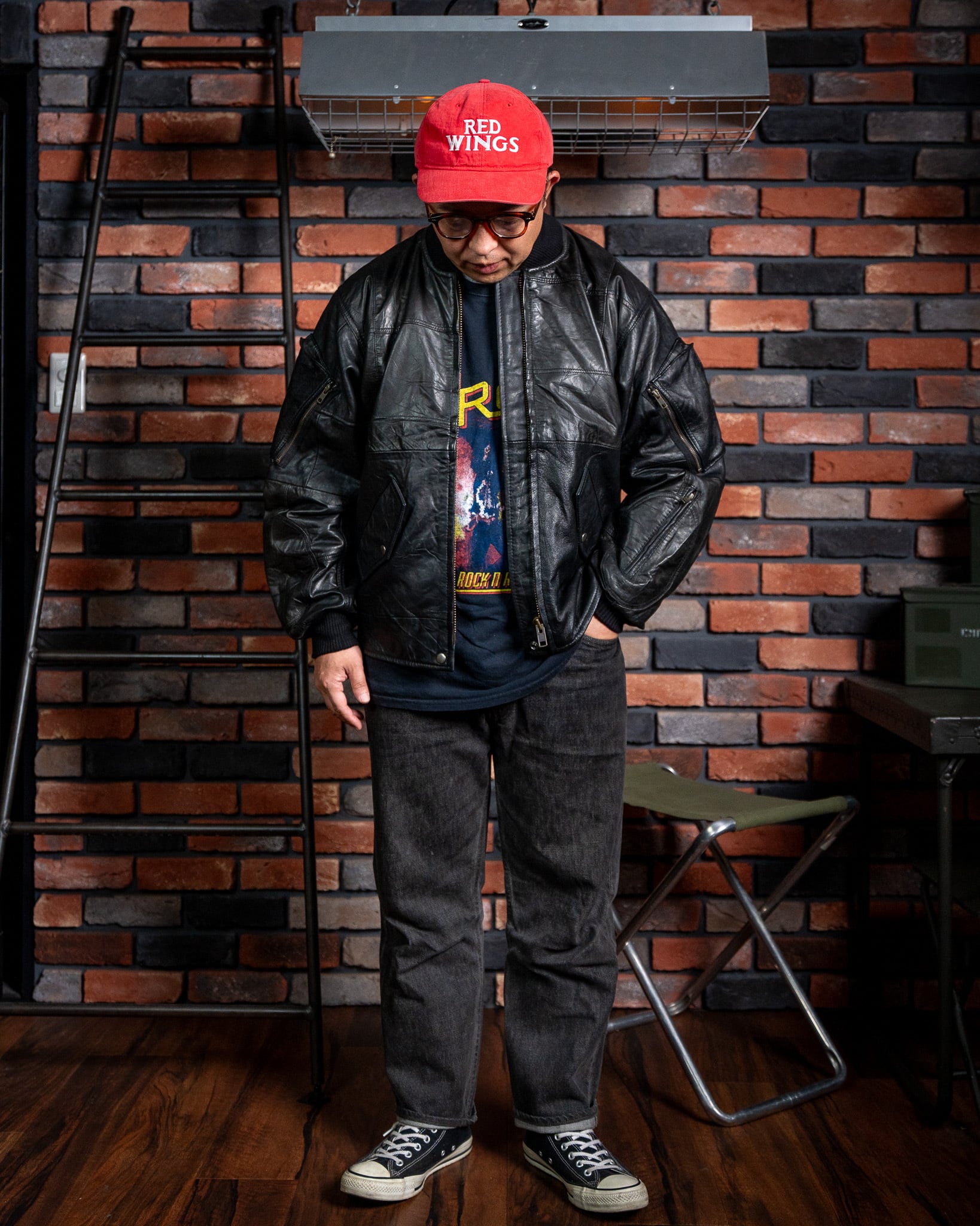 Yoused ユーズド　カナディアンフライトレザージャケット ee9f4c789749b67b566597a5021405