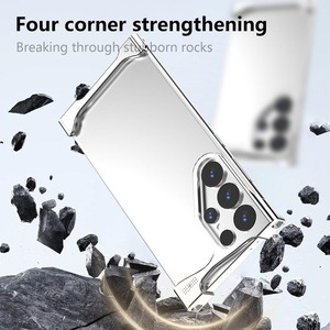◆Galaxy S25/S24/S23/Plus/Ultra◆ Irregular Aluminum Bumper Phone Case / イレギュラー アルミニウム バンパー スマホケース