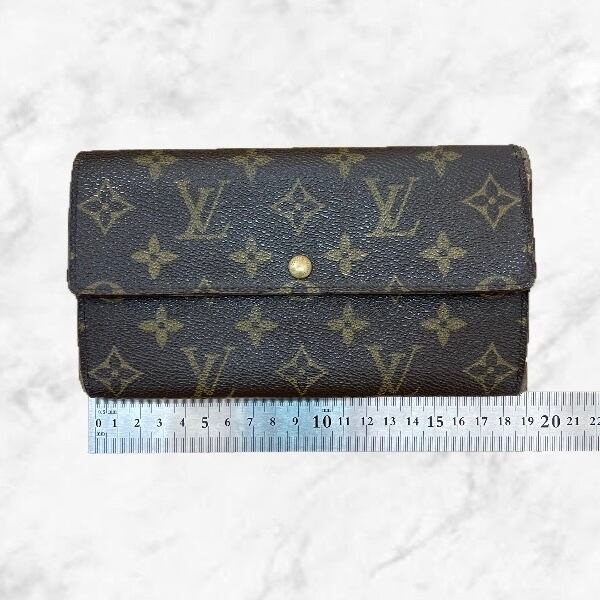 1点限定/LOUIS VUITTON】ルイヴィトン モノグラム 長財布(ボタン 1点限定/LOUIS VUITTON】ルイヴィトン モノグラム 長財布(ボタン
