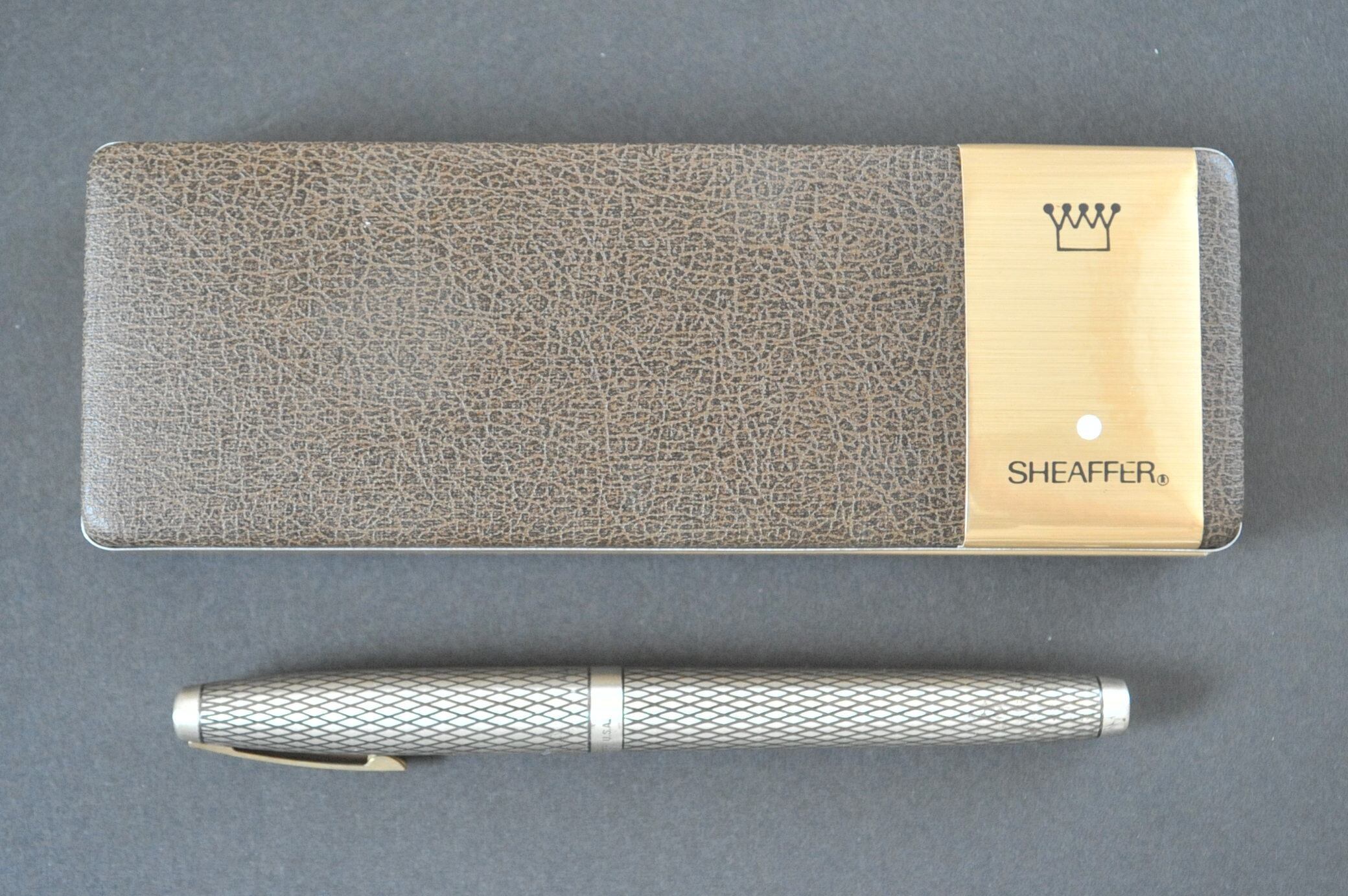 70s シェーファー インペリアル シルバー SHEAFFER IMPERIAL （極細字