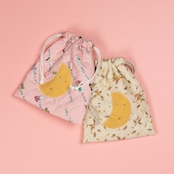 < saupoudrer > お月さまのふかふか巾着