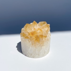 シトリン（黄水晶） 円柱01◇ Citrine ◇天然石・鉱物・パワーストーン