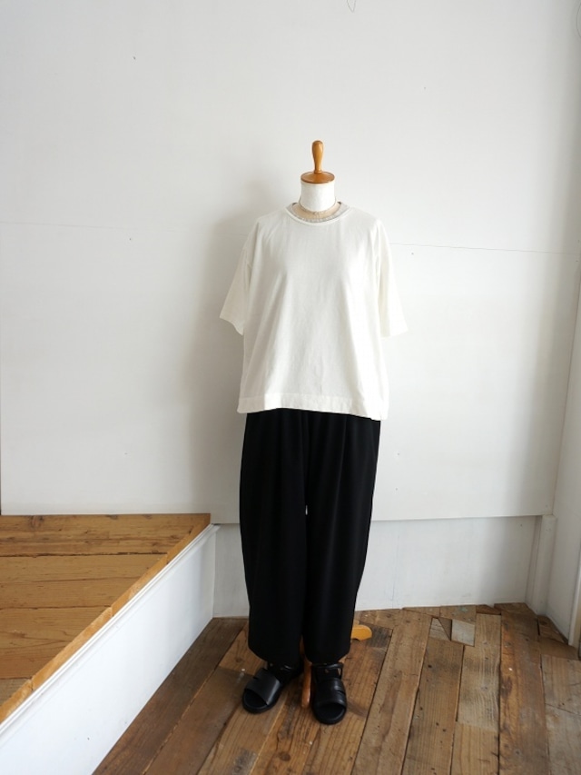 grin　マナプール天竺 5分袖Tシャツ