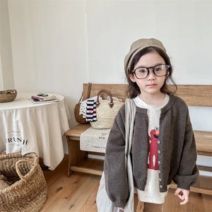 mochimochiカーディガン(ブラウン) 80〜130cm