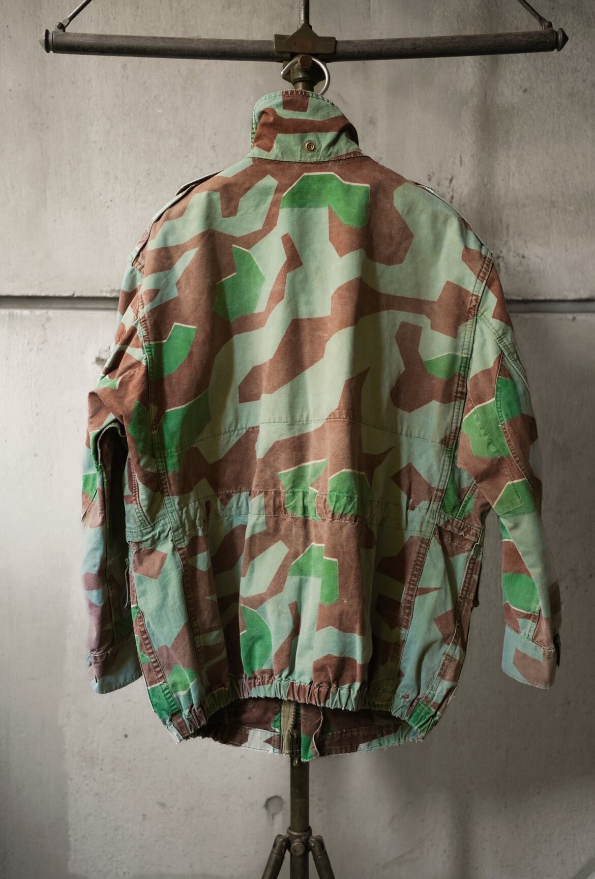 ドイツ軍 ジャケット 空挺部隊 スプリンター レアモデル 50s 迷彩 古着