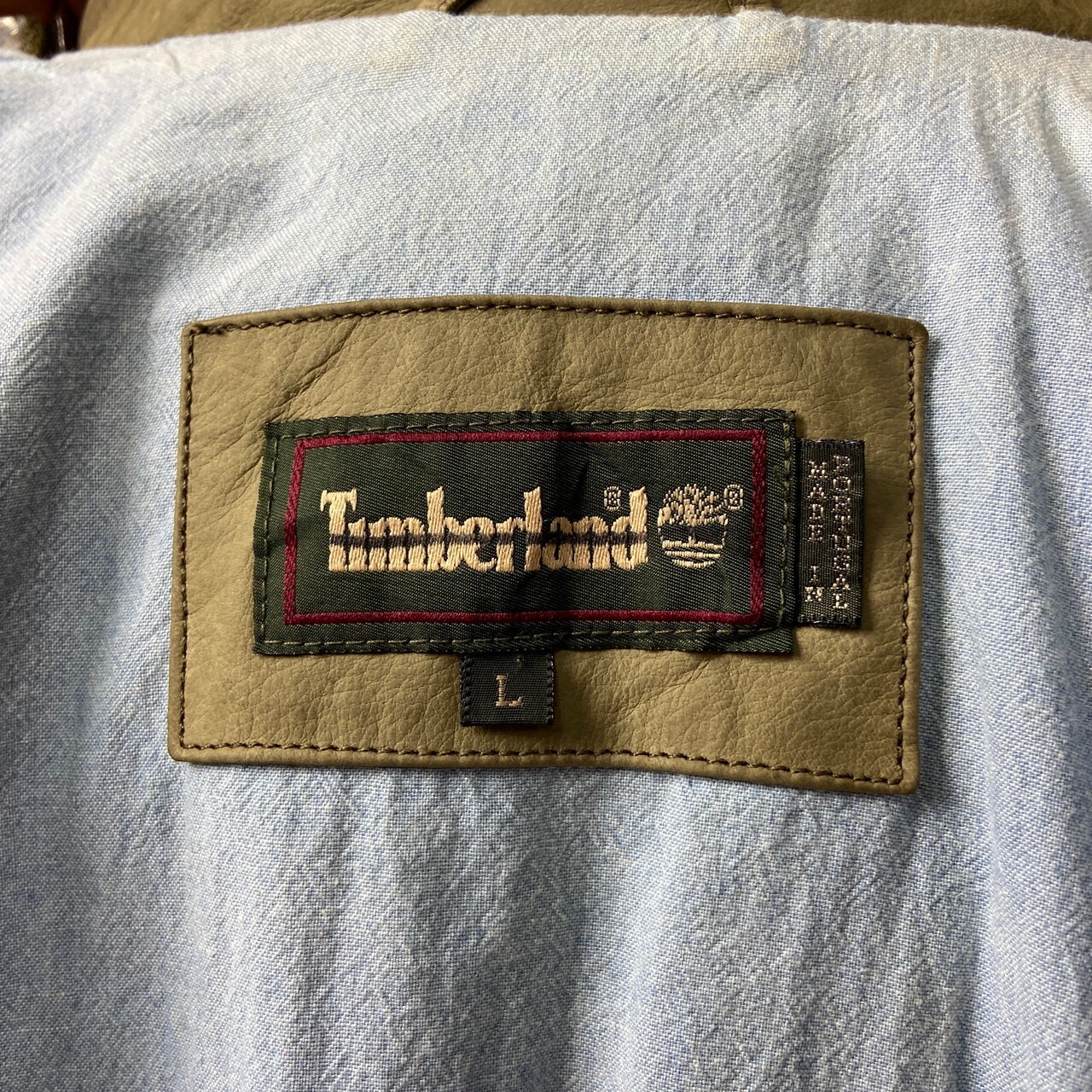 90年代 Timberland ティンバーランド ヌバックレザーブルゾン スポーツ 