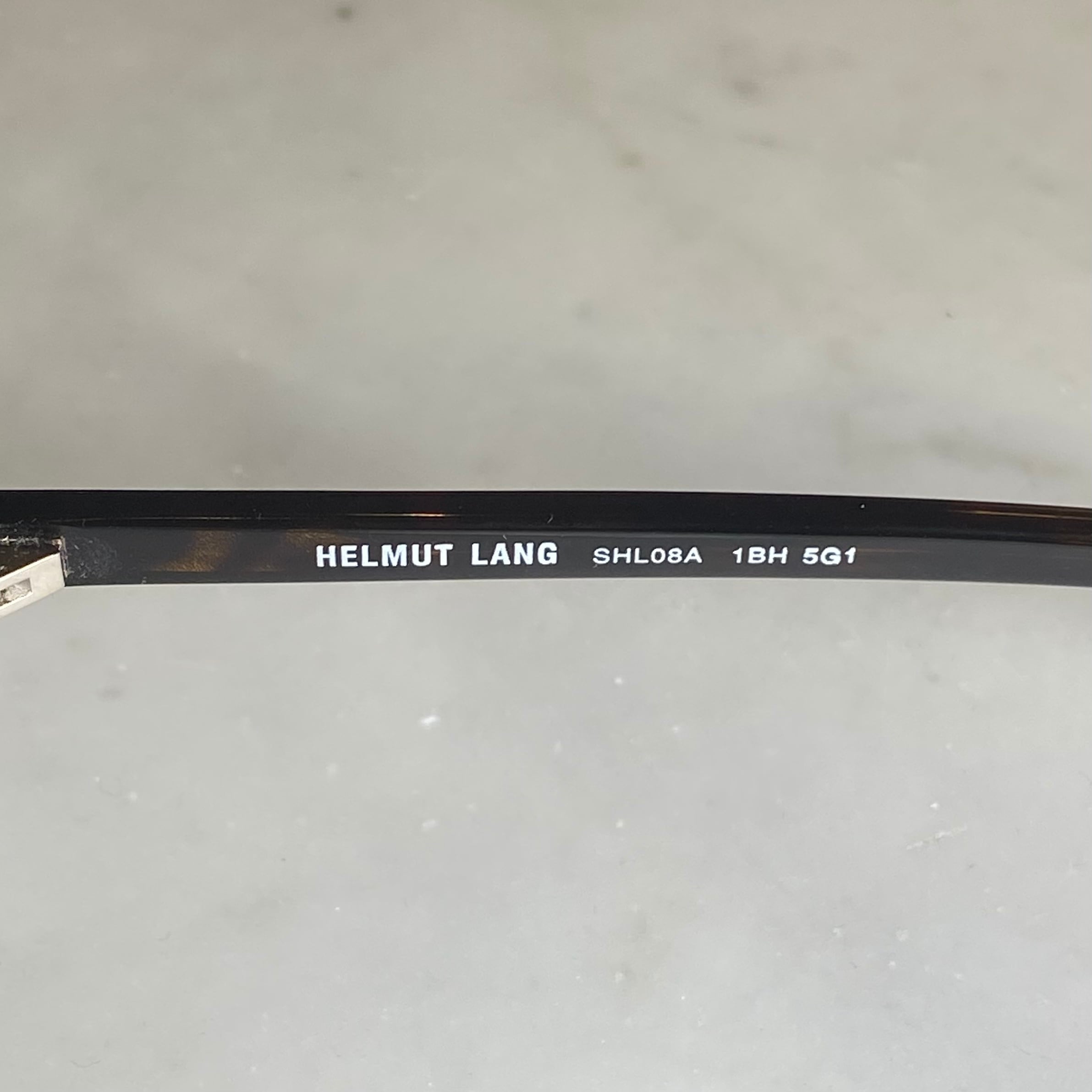 HELMUT LANG glasses made in Italy | NOIR ONLINE