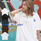 ＼SALE／◆LA ハーフジップ Tシャツ◆SG-T23025
