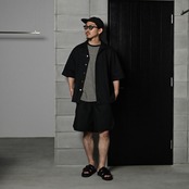 INTERIM(インテリム)LVMHデッドストックコレクションからピックしたイタリア製のハイカウントタイプライターセットアップコーディネート