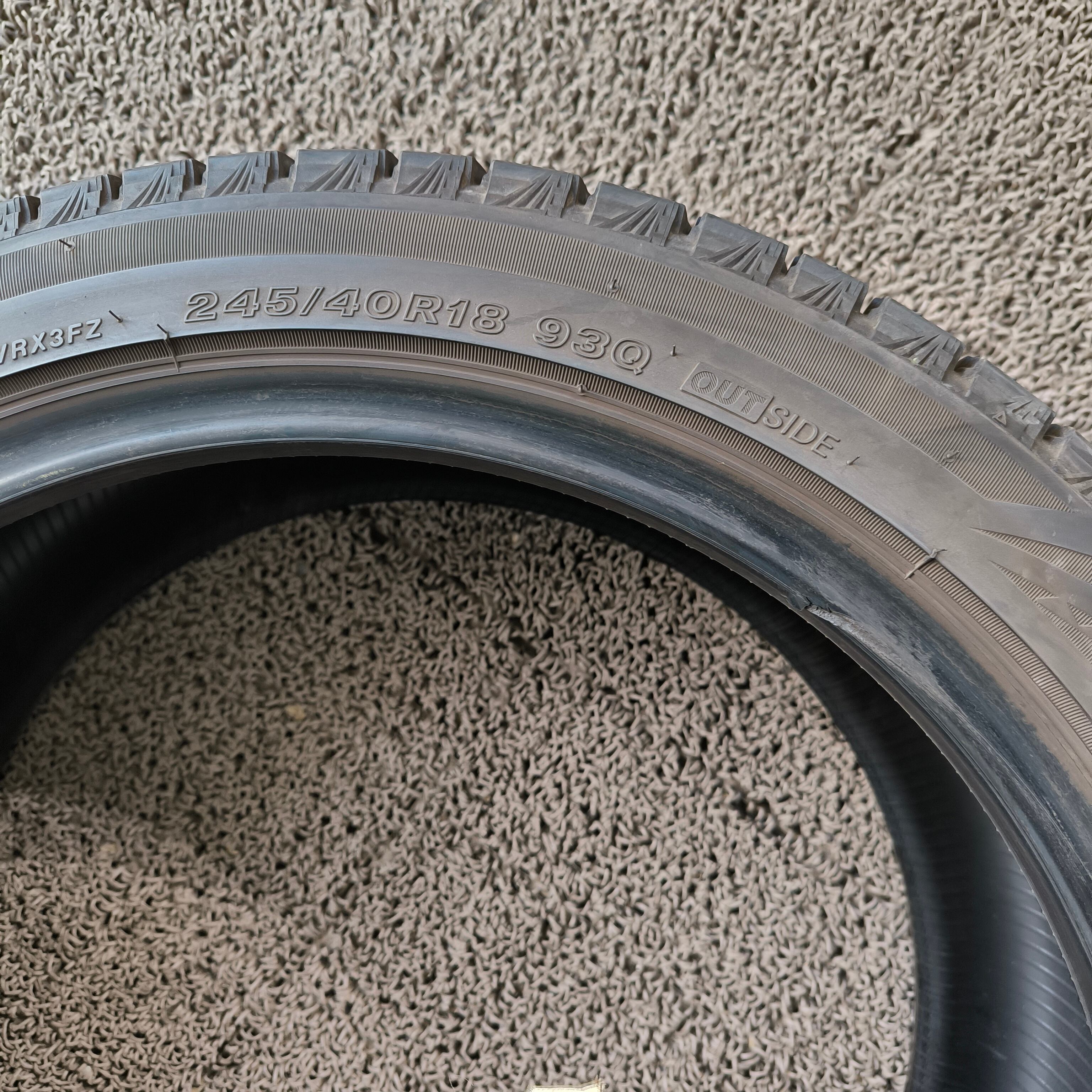245/40R18 93Q BRIDGESTONE BLIZZAK VRX3 ブリヂストンブリザック VRX3