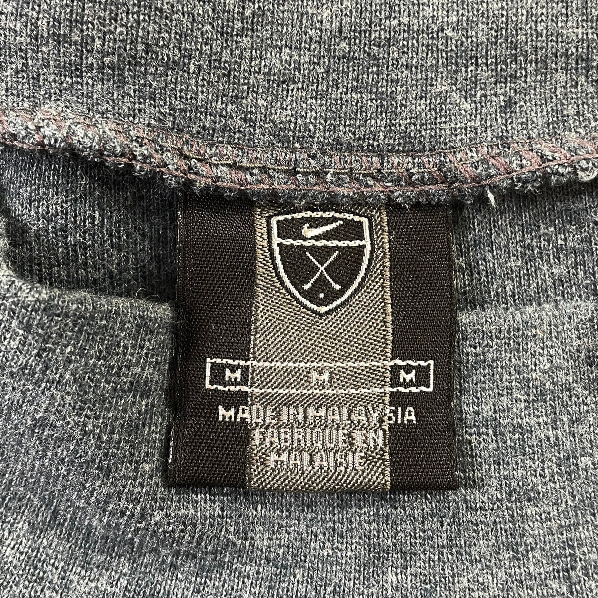 90年代～ NIKE GOLF ナイキ モックネック ロングTシャツ ロンT メンズ