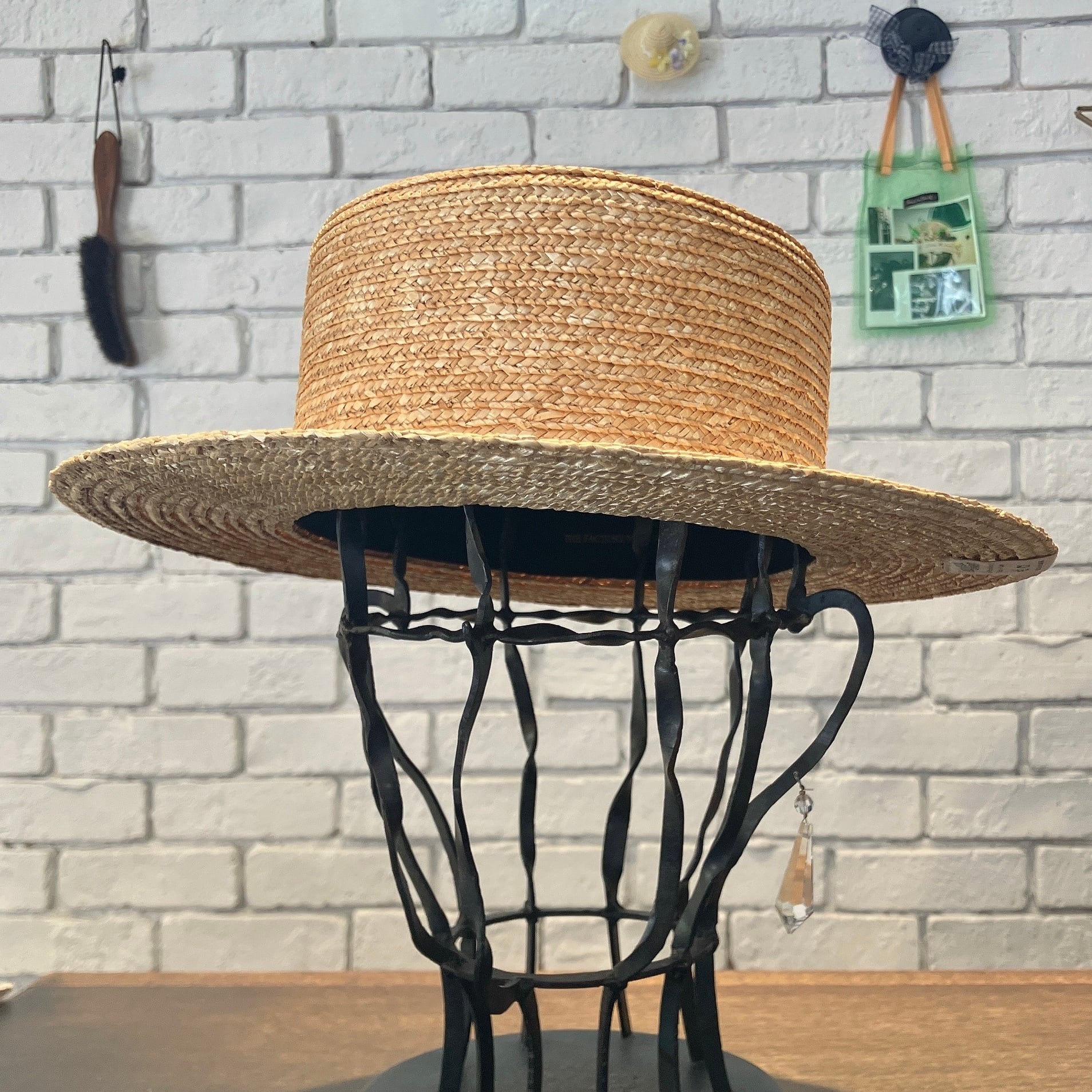 THE FACTORY MADE】HANAMUGI BOATER HAT ハット FM009 | 広島の帽子