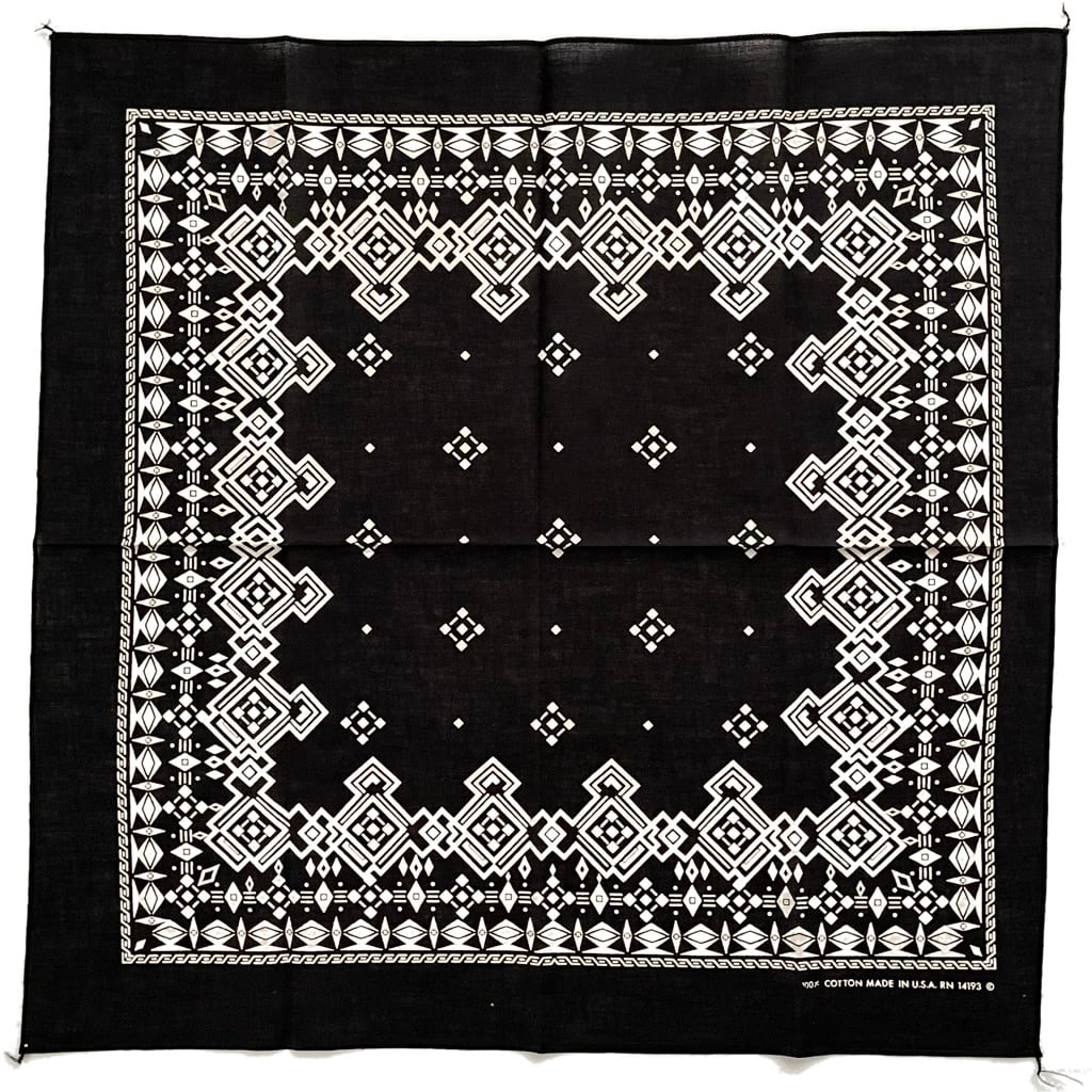 【Special】Deadstock 70's RN14193 CRYSTAL柄 ヴィンテージバンダナ