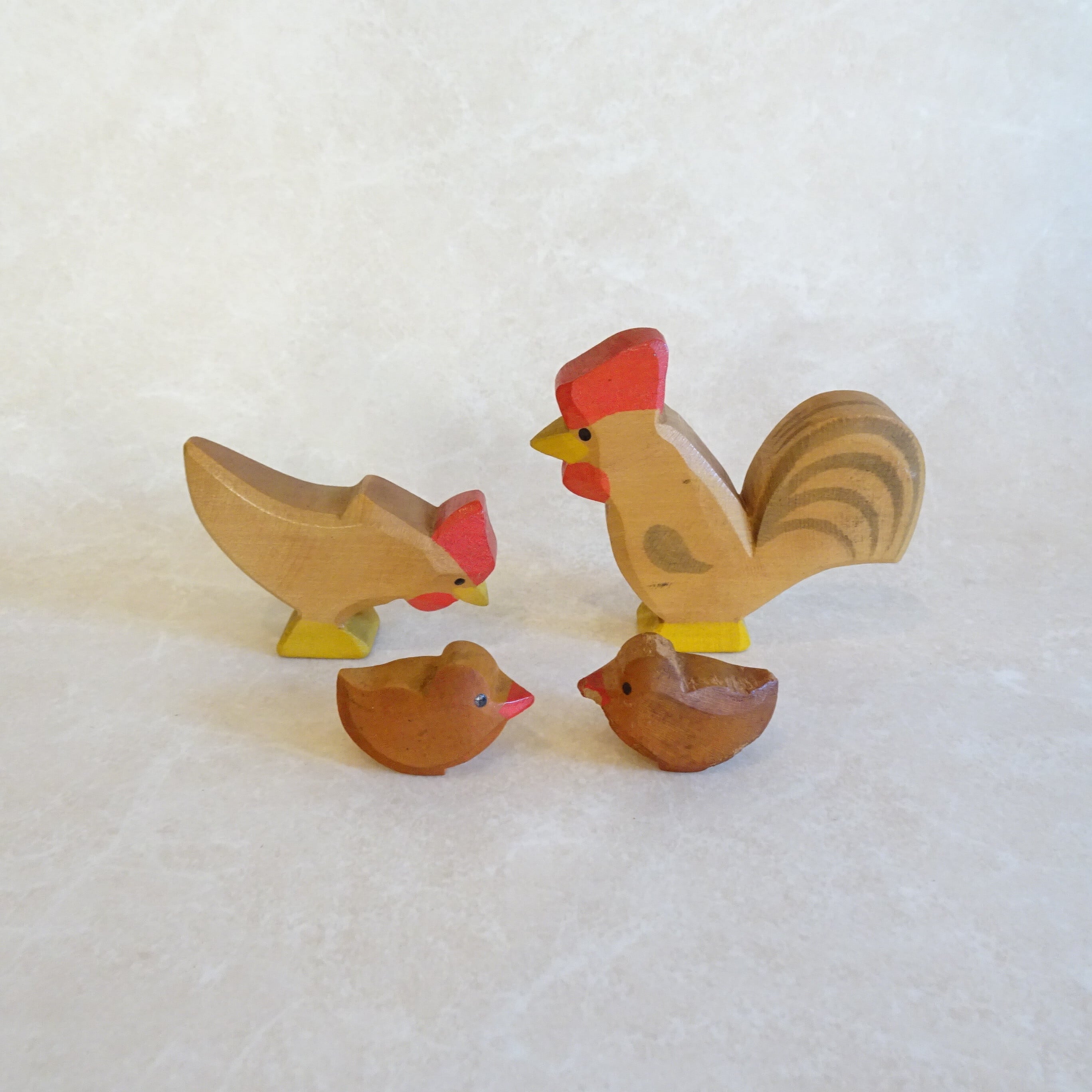 ドイツ・オストハイマ―のにわとりファミリー