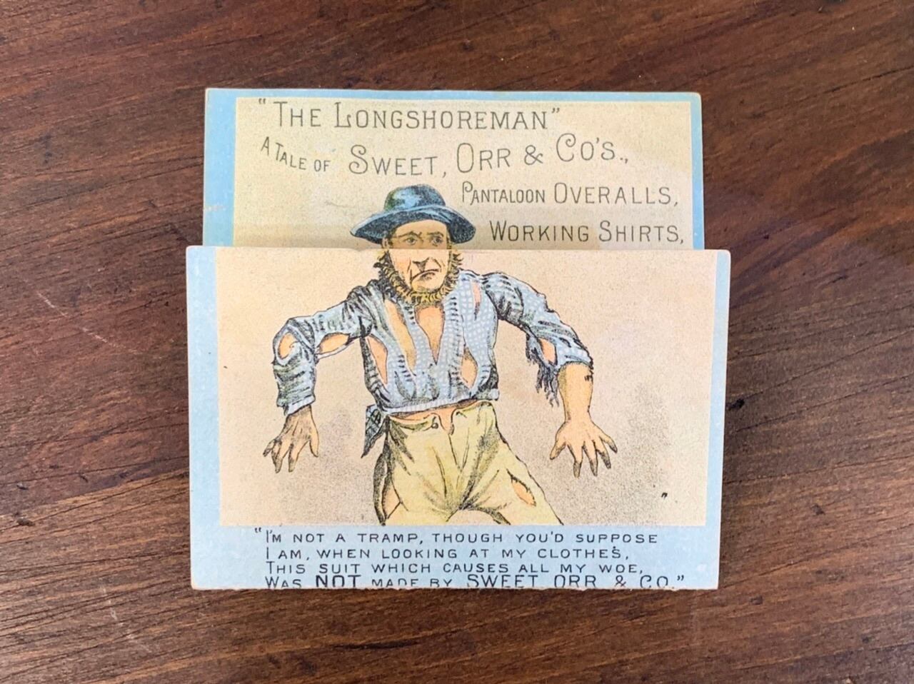 SWEET ORR スウィートオール ビンテージ トレードカード｜SWEET ORR