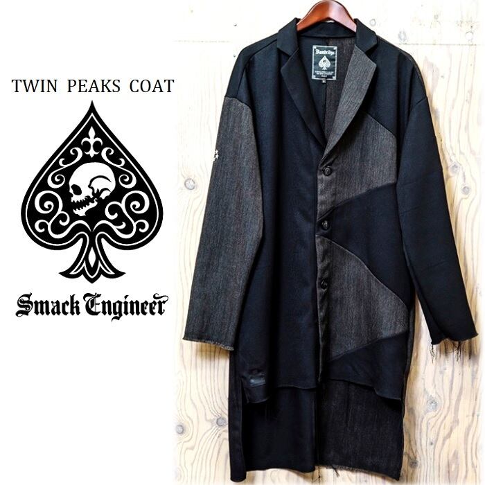 30%OFF SALE】SMACK ENGINEER / スマックエンジニア「TWIN PEAKS COAT