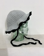 【NEW】Curly hair / COTTON KNIT HAT紐付き