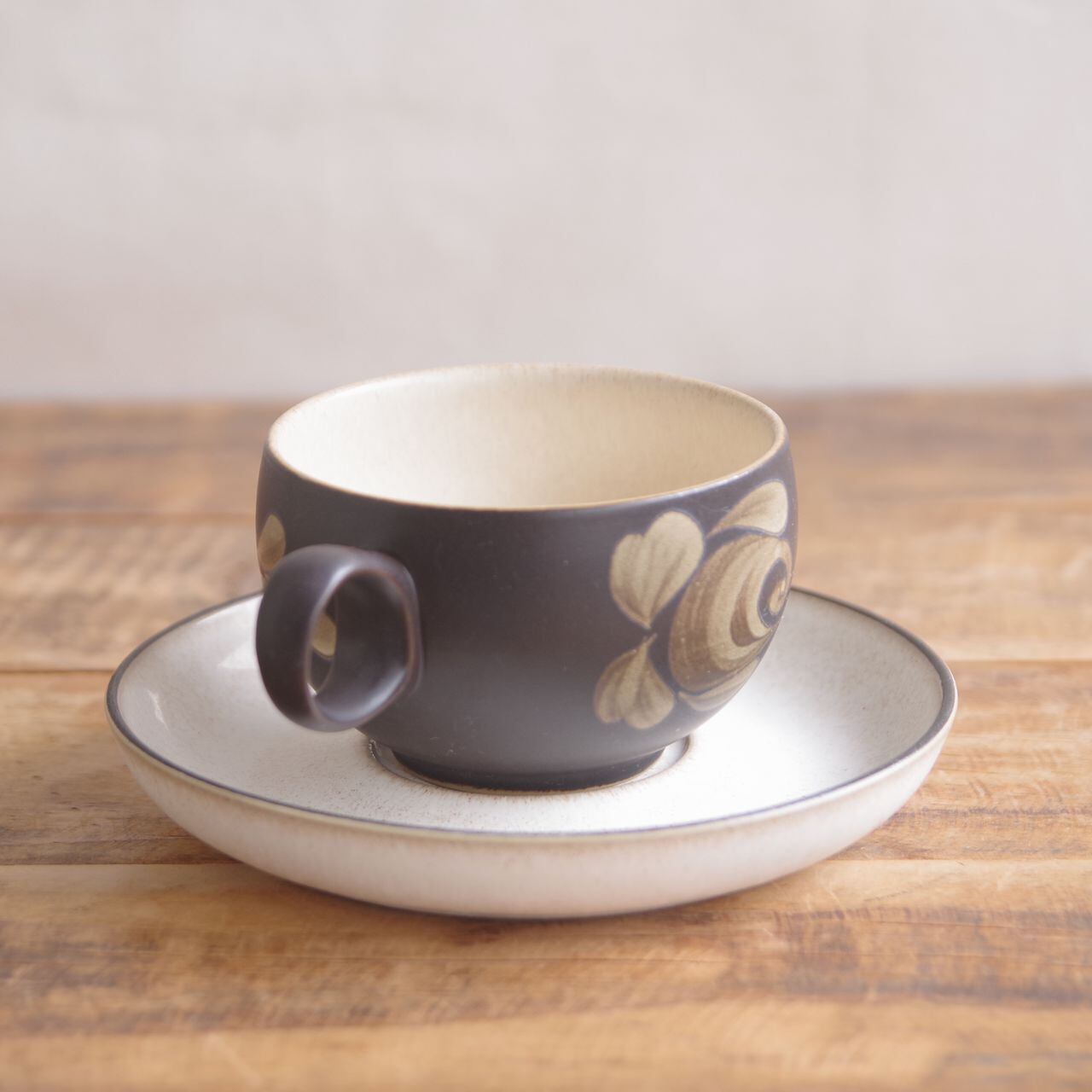 デンビー ベイクウェル カップ&ソーサー DENBY Bakewell ダーク