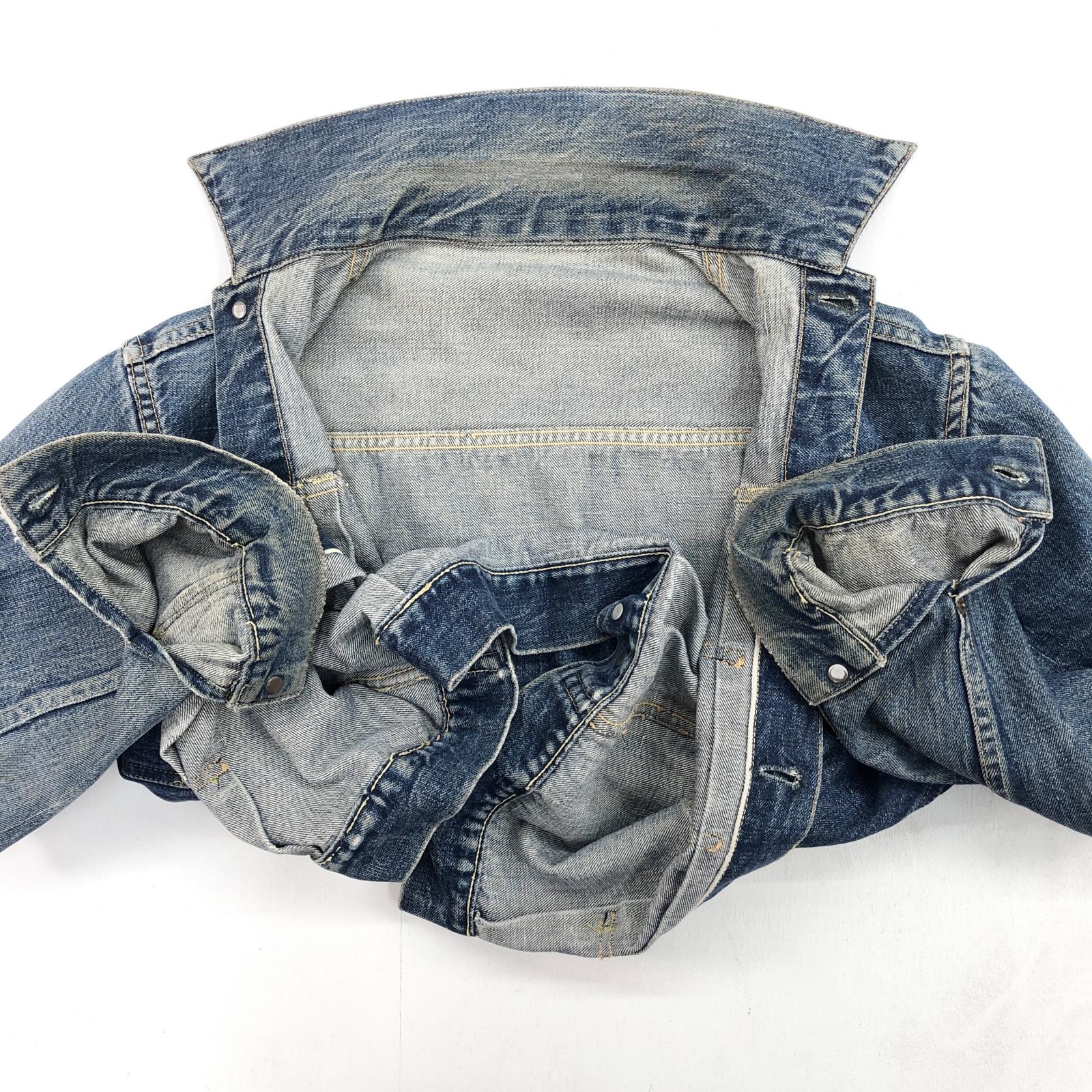 Levi's 507XX デニムジャケット パッチ付き LEVI'S リーバイス 507XX 50年代 デニムジャケット 2nd トラッカー