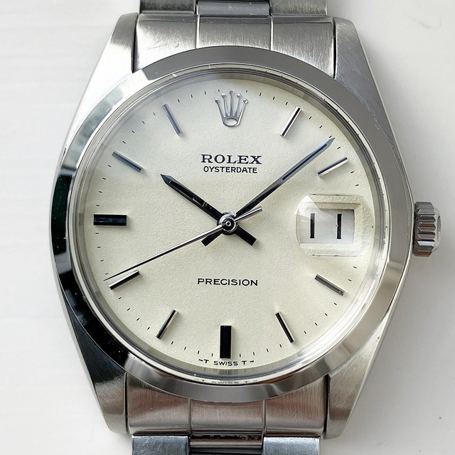 Rolex Oyster Date 6694 (29*****) White Matte Dial