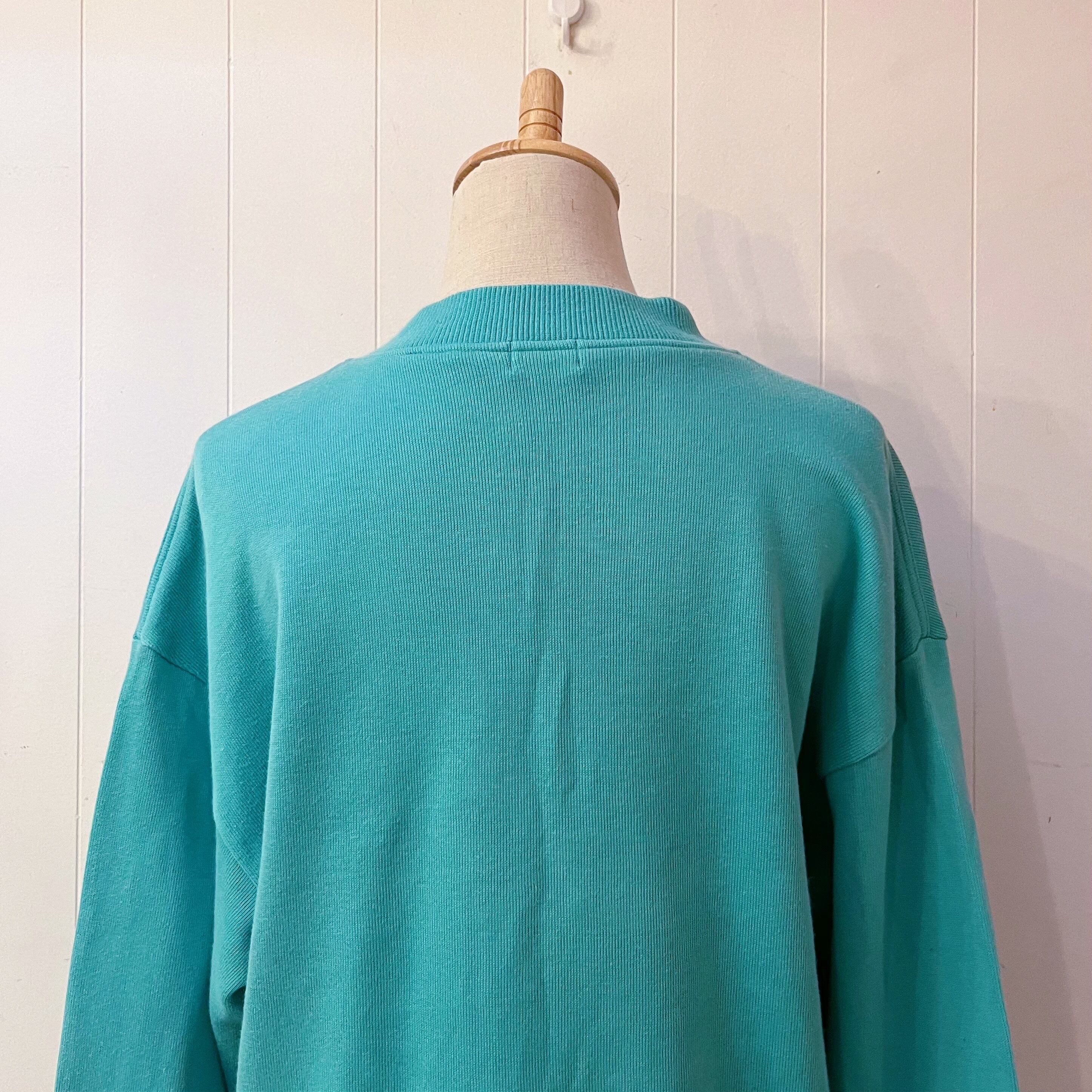 racket embroidery green sweat