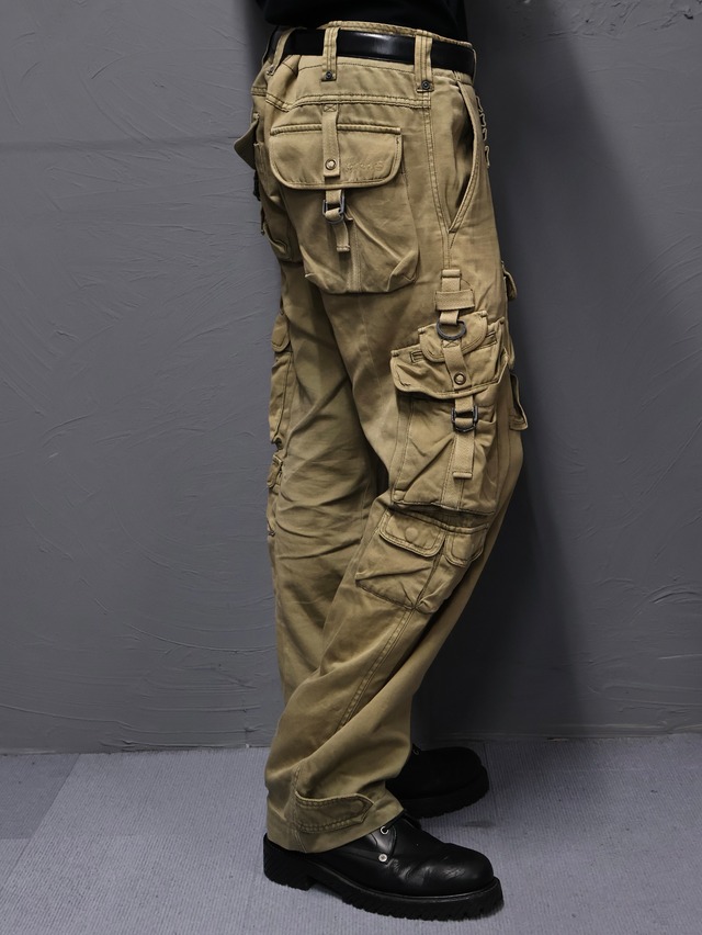 【diesel】multi pocket cargo pants